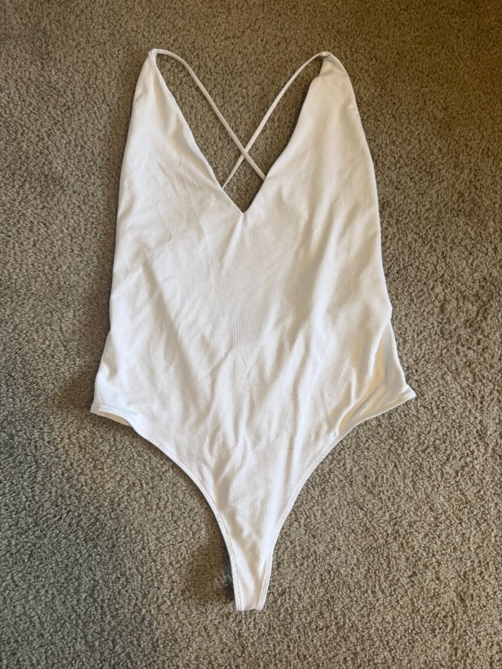Aritzia Open Back Contour Bodysuit
